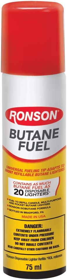 Ronson Multi-Fill Ultra Butane Fuel - 75 ML - 2PACK